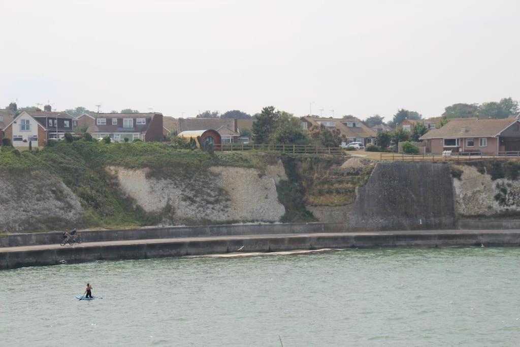 Spring Tide Cliff Top Glamping Pod With Direct Sea Views Birchington-on-Sea Eksteriør bilde