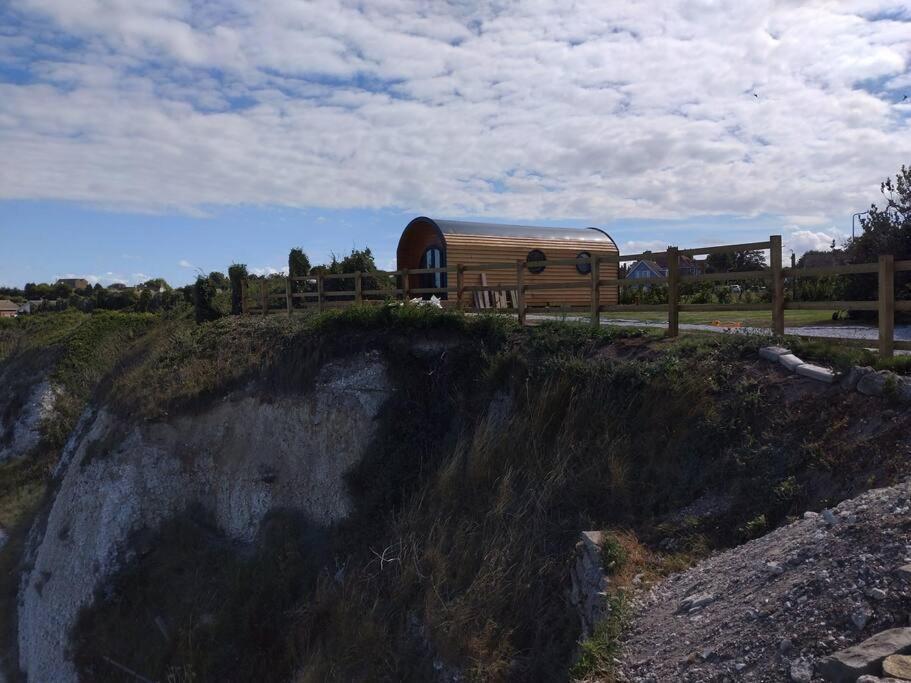Spring Tide Cliff Top Glamping Pod With Direct Sea Views Birchington-on-Sea Eksteriør bilde
